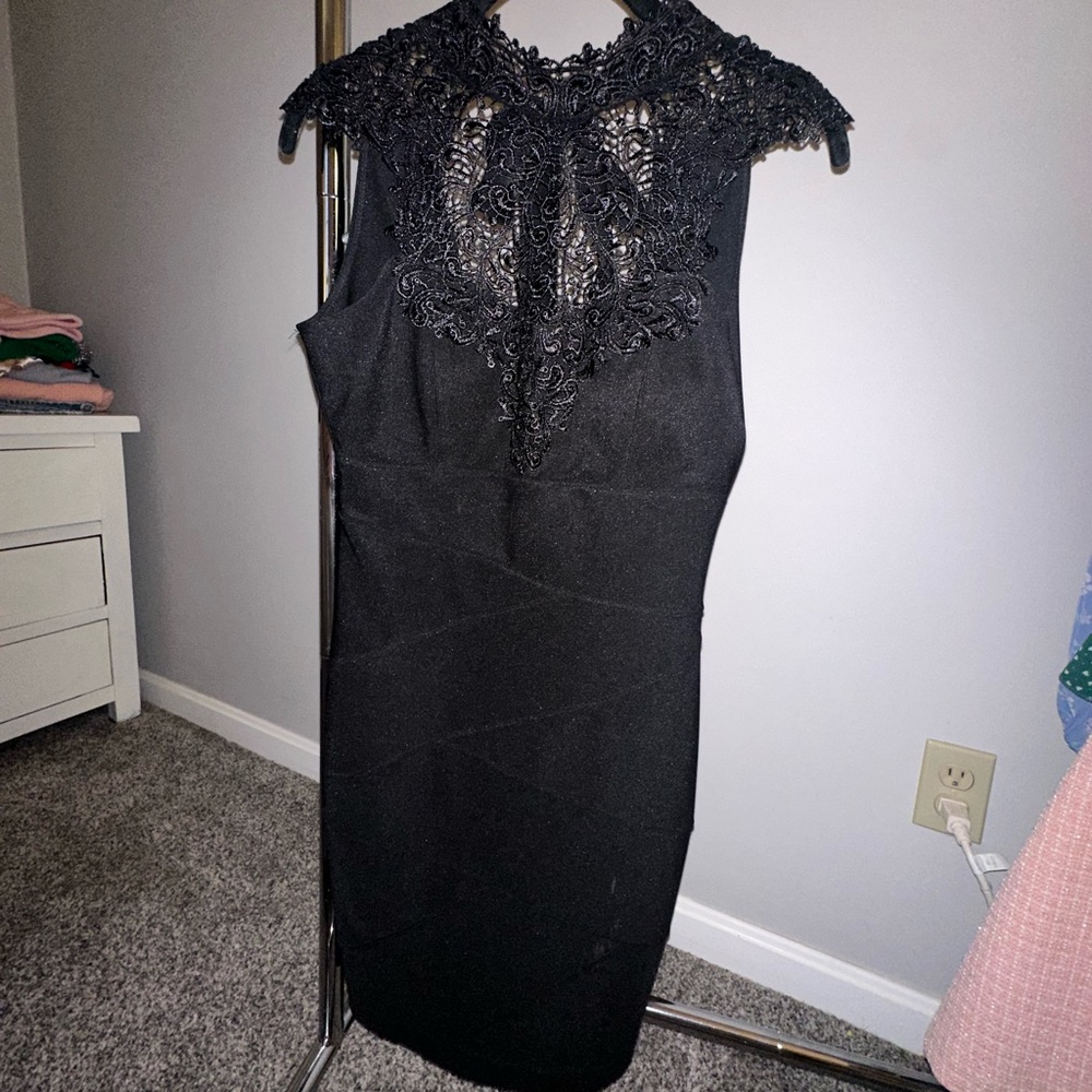 NWT Black Bodycon Cocktail Dress